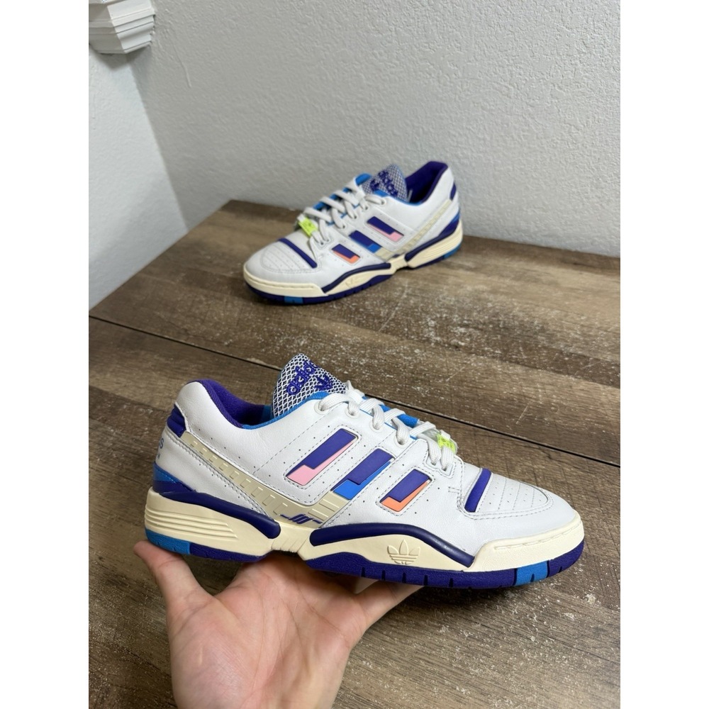 Adidas Consortium Torsion Edberg Comp OG Crayon White EF7756 Men's Size‎ 8.5 NEW